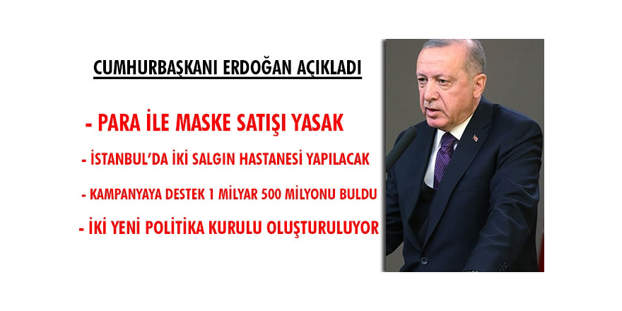Erdoğan: İhtiyacı Olan Valilik-Kaymakamlıklara Başvursun!