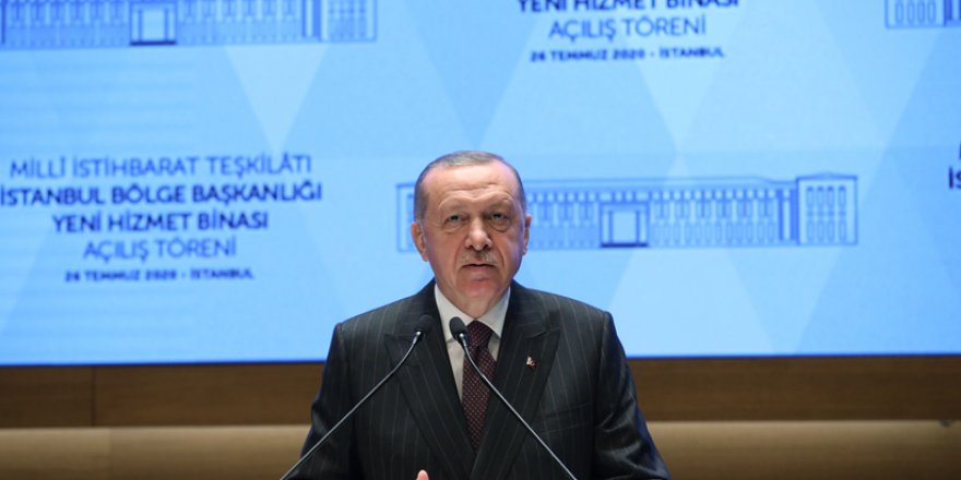Erdoğan’dan MİT’in yeni kalesinden seslendi: İstihbarat kilit silahımız...