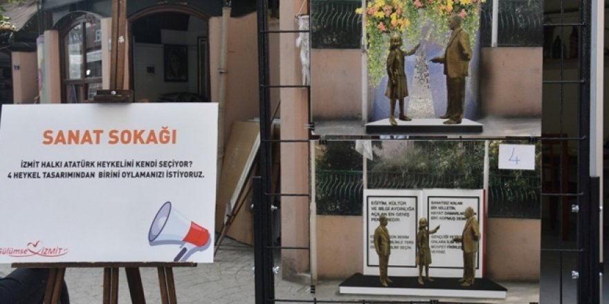 CHP'li belediye, heykel referandumu yaptı
