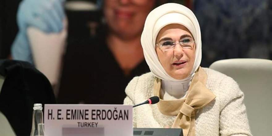 Emine Erdoğan: Katiller, mafya babaları, zorbalar rol model gibi lanse edilmesin