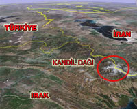 Diyarbakır hava üssünden Kandil'e KCK üzerinden istihbarat servisi