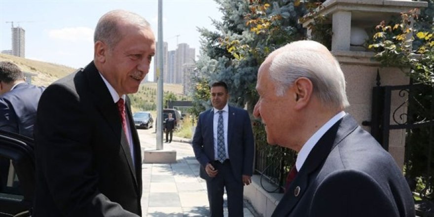 Cumhurbaşkanı Erdoğan, Bahçeli'yi evinde ziyaret ediyor