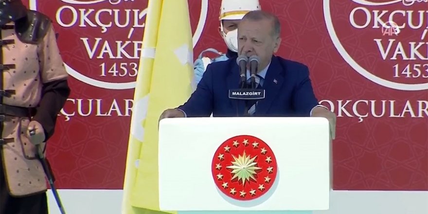 Erdoğan: Tarihimizde kolay kazanılmış zafer yok