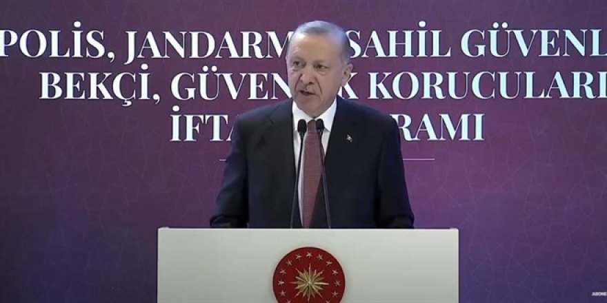 Erdoğan'dan güvenlik güçlerine: Sonuna kadar yanınızdayım