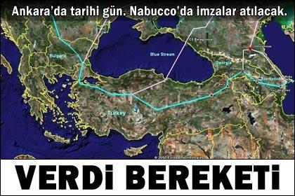 Nabuccoda imzalar atılıyor