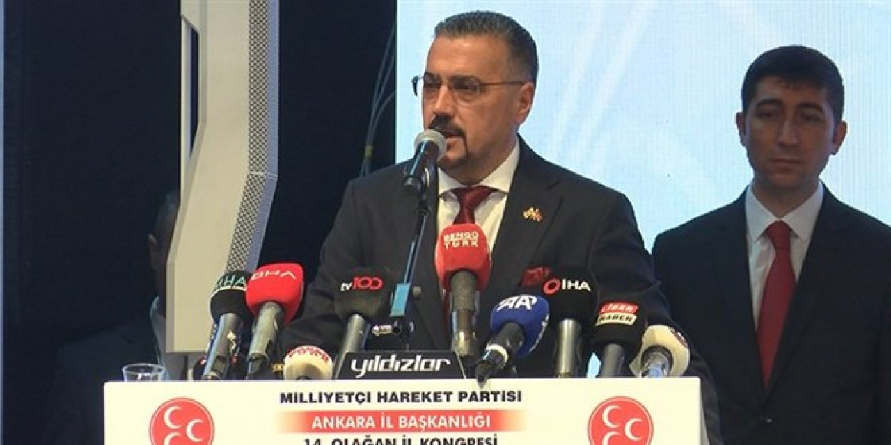MHP Ankara İl Başkanı olarak tekrar Alparslan Doğan seçildi