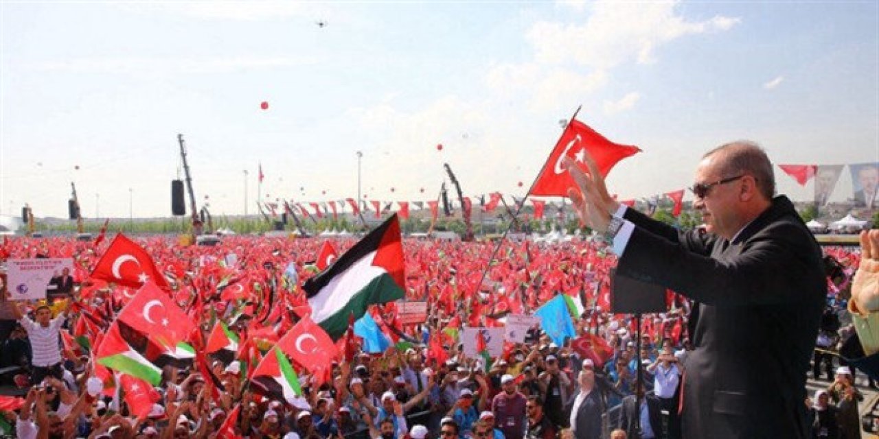 AK Parti'den 'Büyük Filistin Mitingi'... Erdoğan da katılacak